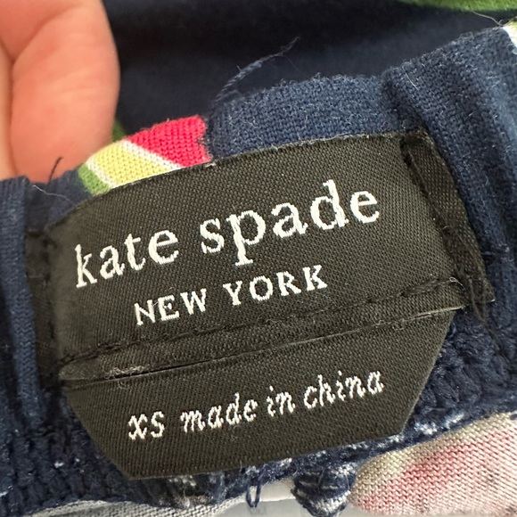 Kate Spade Navy Watermelon Print Pajama Set - Picture 4 of 5